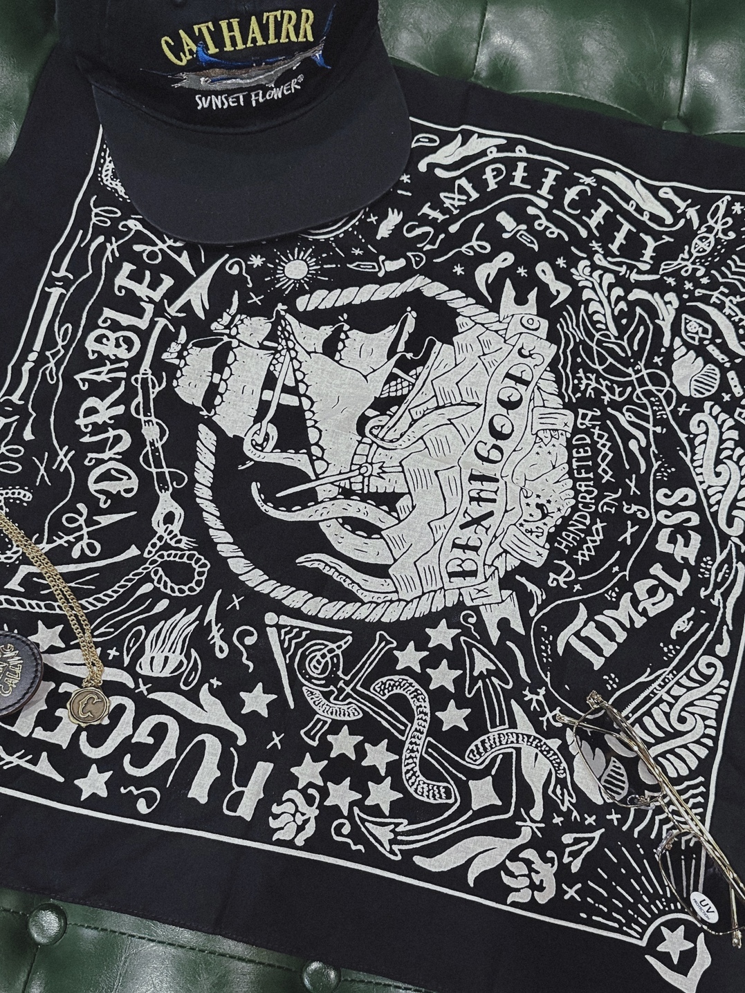 【日貨】航海冒險家方巾