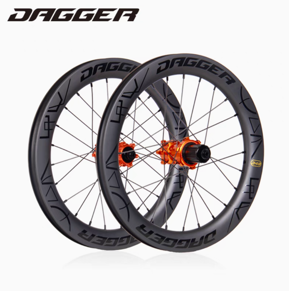 DAGGER 碳纖維碟煞 349/451小輪車輪組