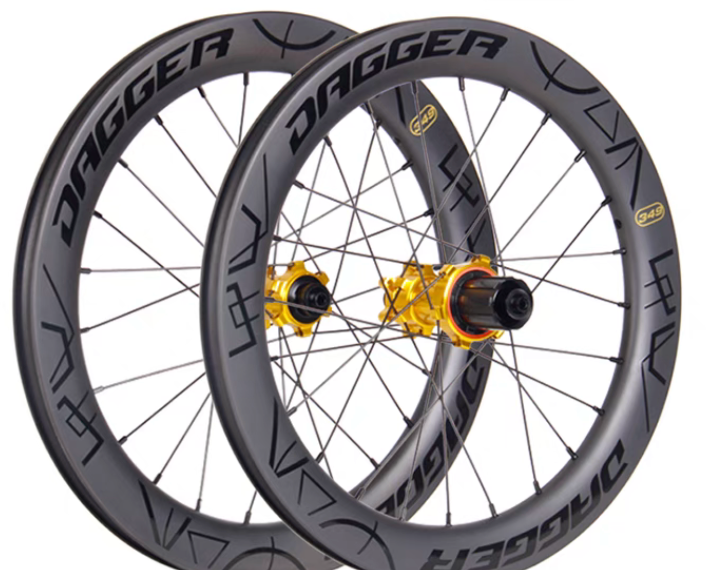 DAGGER 碳纖維碟煞 349/451小輪車輪組