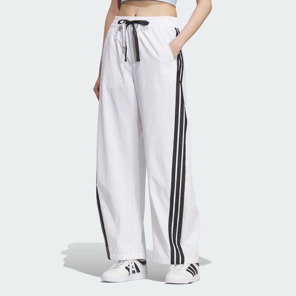 Adidas S Wv Banana Pnt KB5223 女 長褲 運動長褲 休閒長褲 白 黑 亞版