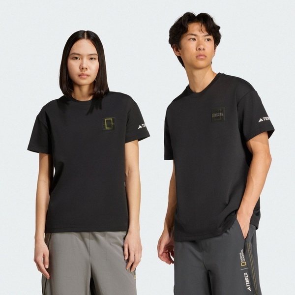 Adidas U Natgeo Gf Tee KC2352 男女 T恤 運動上衣 休閒短袖 國家地理 黑 亞版