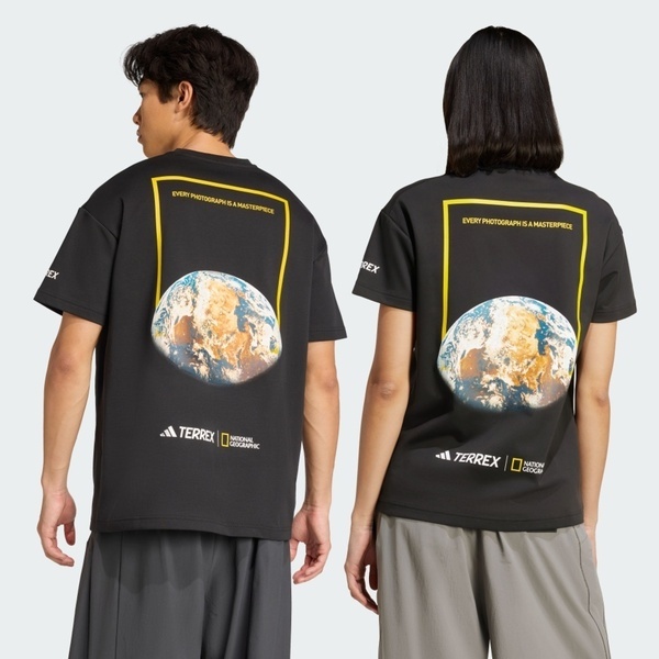 Adidas U Natgeo Gf Tee KC2352 男女 T恤 運動上衣 休閒短袖 國家地理 黑 亞版