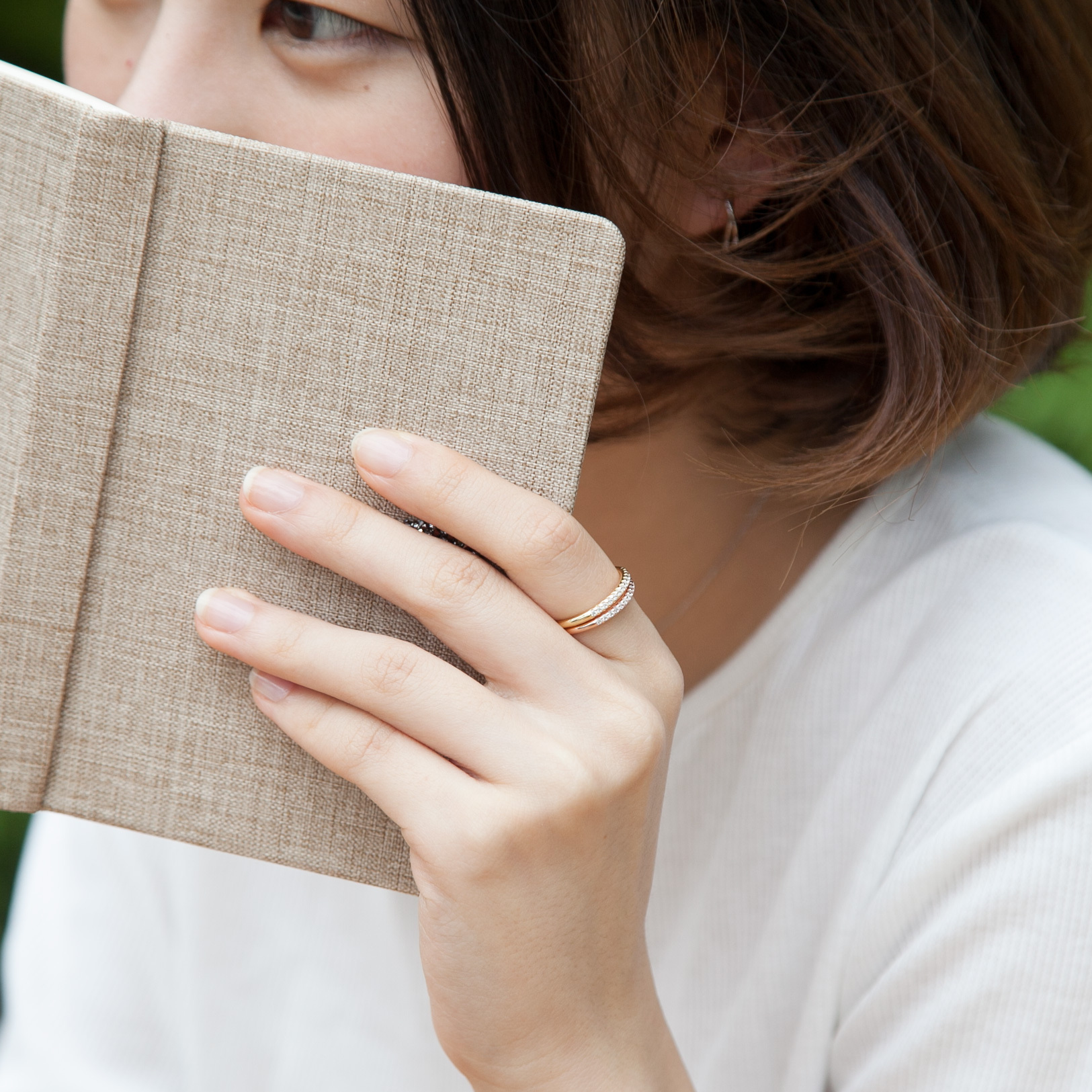 925純銀戒指,類珠寶級鑲嵌