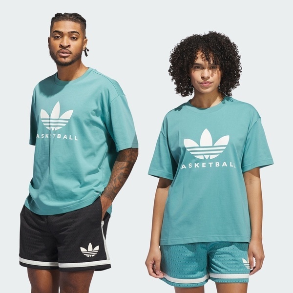 Adidas Og Foun. Tee JW8577 男女 T恤 運動上衣 休閒短袖 綠 白 亞版