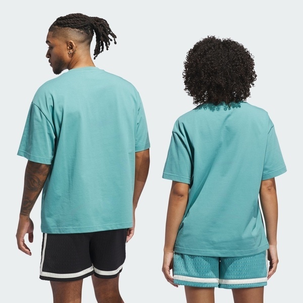 Adidas Og Foun. Tee JW8577 男女 T恤 運動上衣 休閒短袖 綠 白 亞版