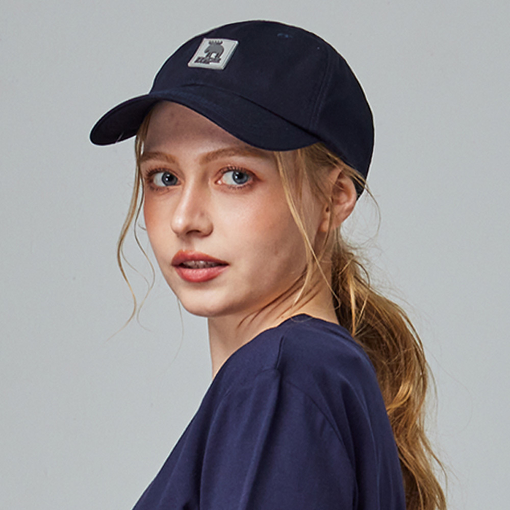 moz瑞典駝鹿涼感棒球帽(深藍)