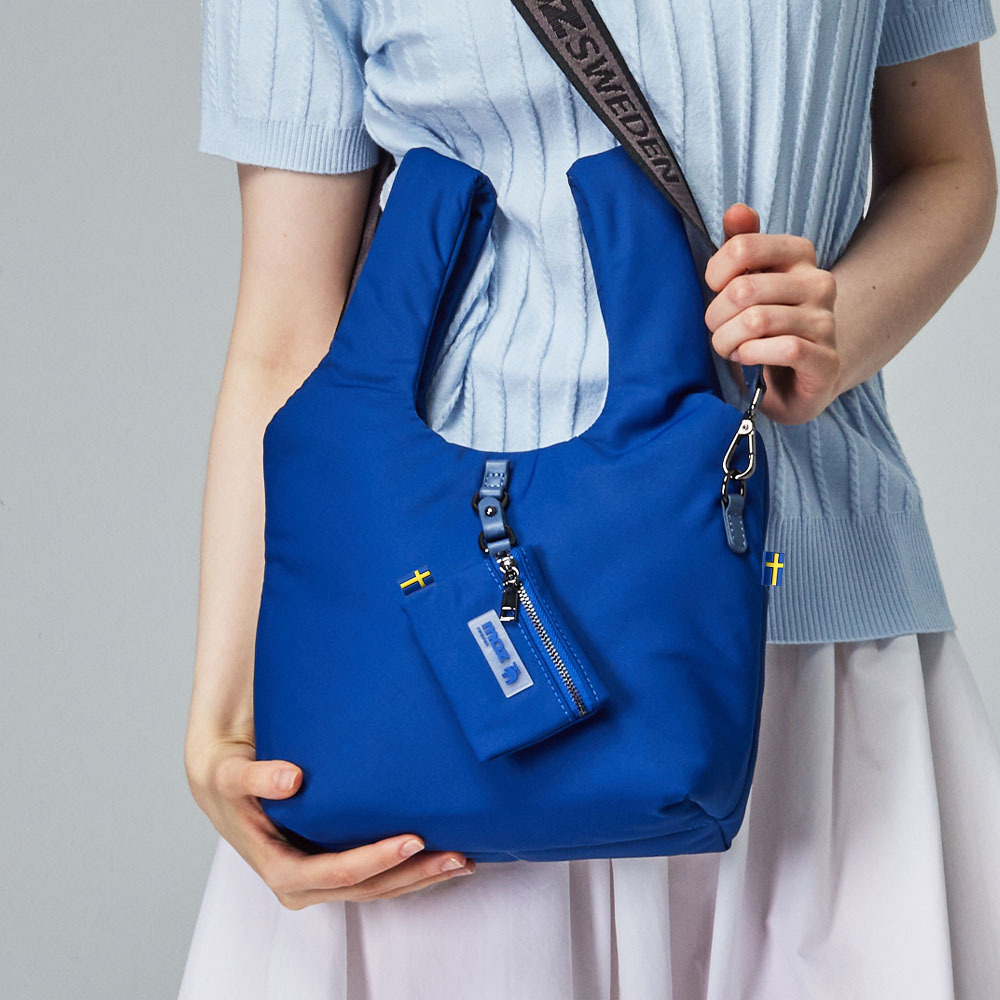 moz瑞典 駝鹿 雲朵 菜籃包(克萊茵藍)M