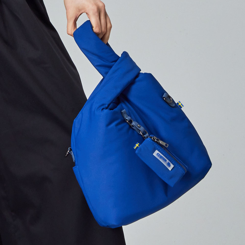 moz瑞典 駝鹿 雲朵 菜籃包(克萊茵藍)M