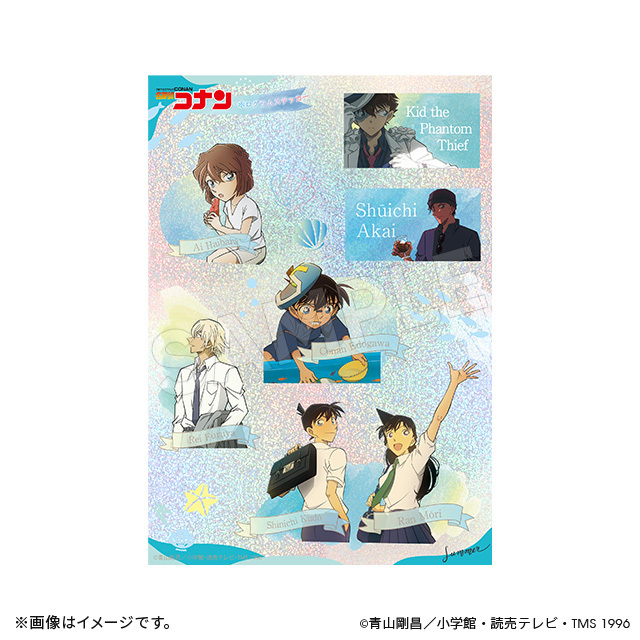 柯南日版夏日時光系列雷射貼紙