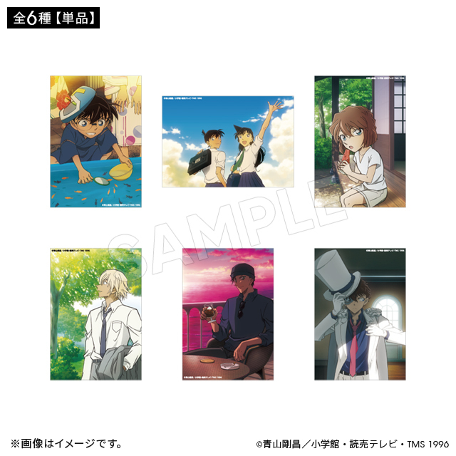 柯南日版夏日時光系列相片風收藏卡-6款隨機