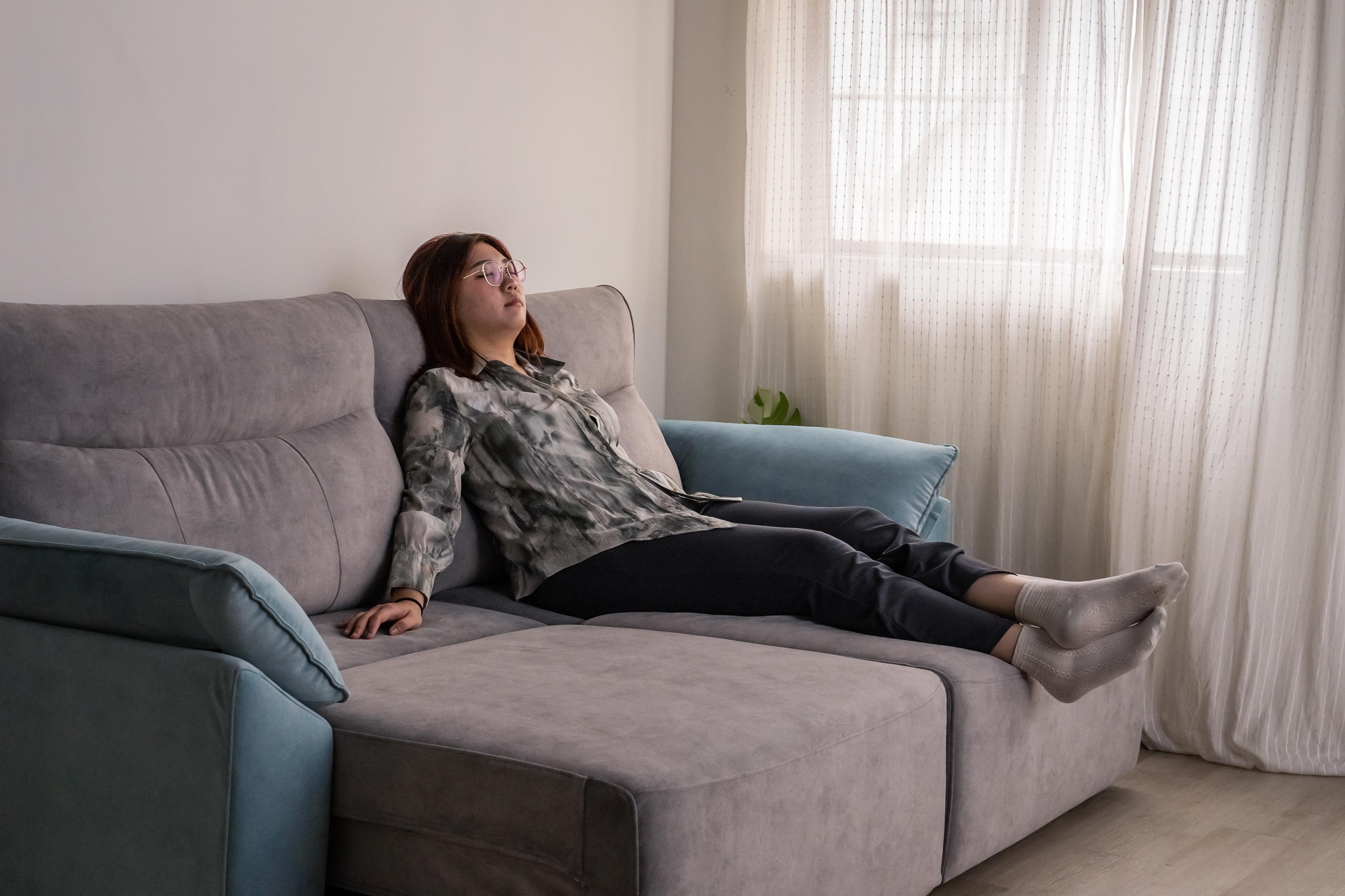 【專為台灣人設計】躺心蛋 沙發床