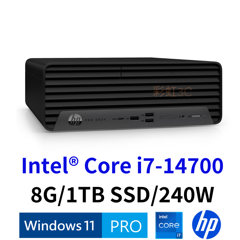 HP Pro SFF 400 G9 B5SQ5PT 商務桌機 i7-14700/8G/1TBSSD/W11P