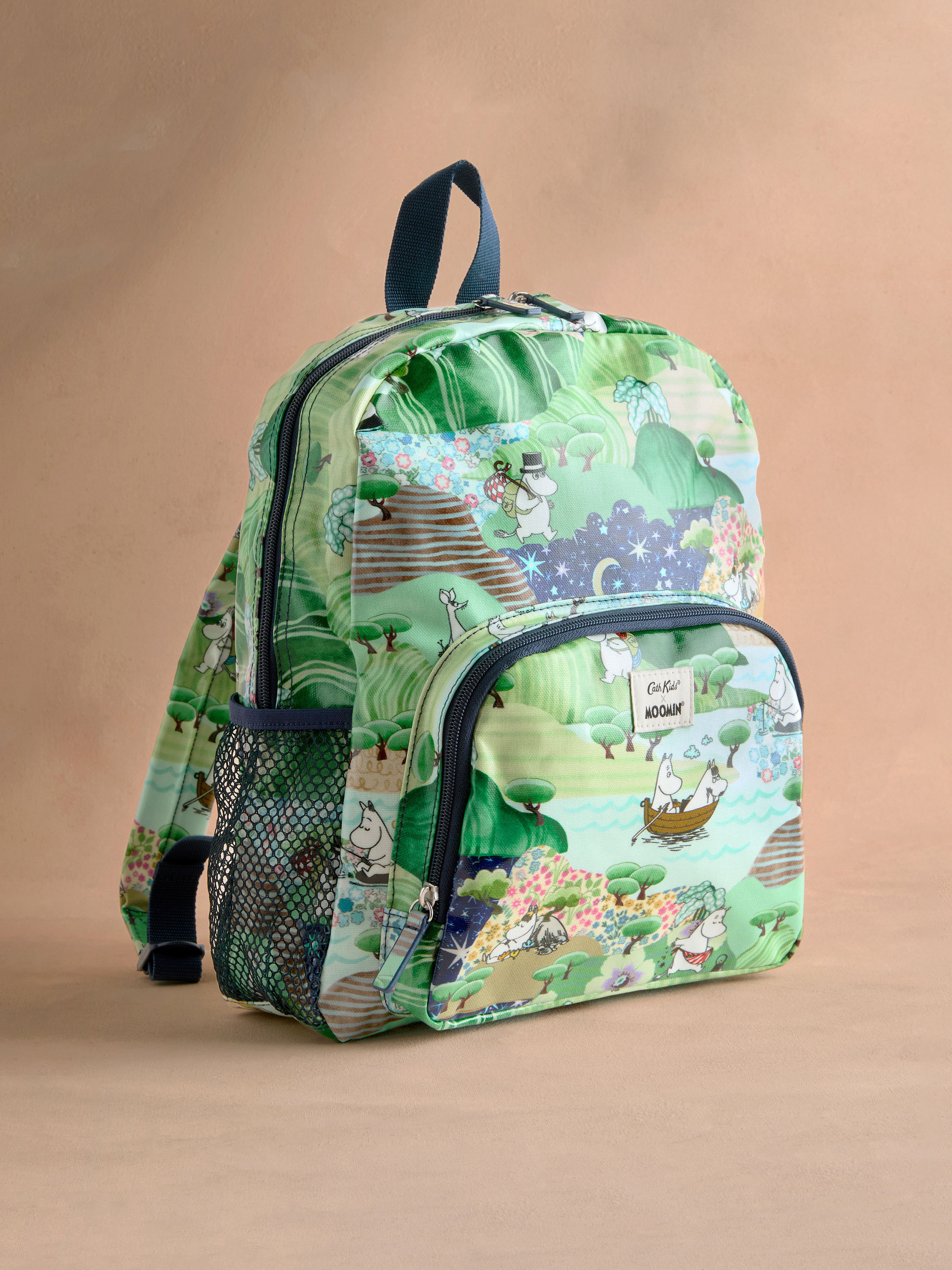 Moomin Valley 基本款大童防潑水後背包(6-7歲)