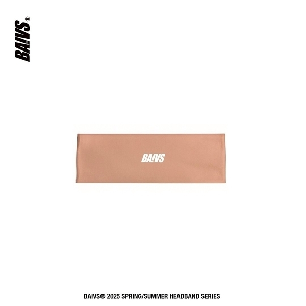 Baivs Logo Headwear BHD47011 頭帶 球參 運動頭帶 膚橘