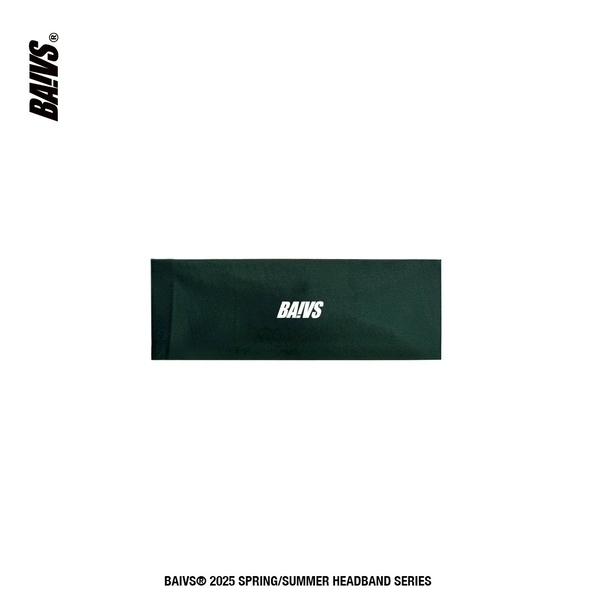 Baivs Logo Headwear BHD47014 頭帶 球參 運動頭帶 森林綠