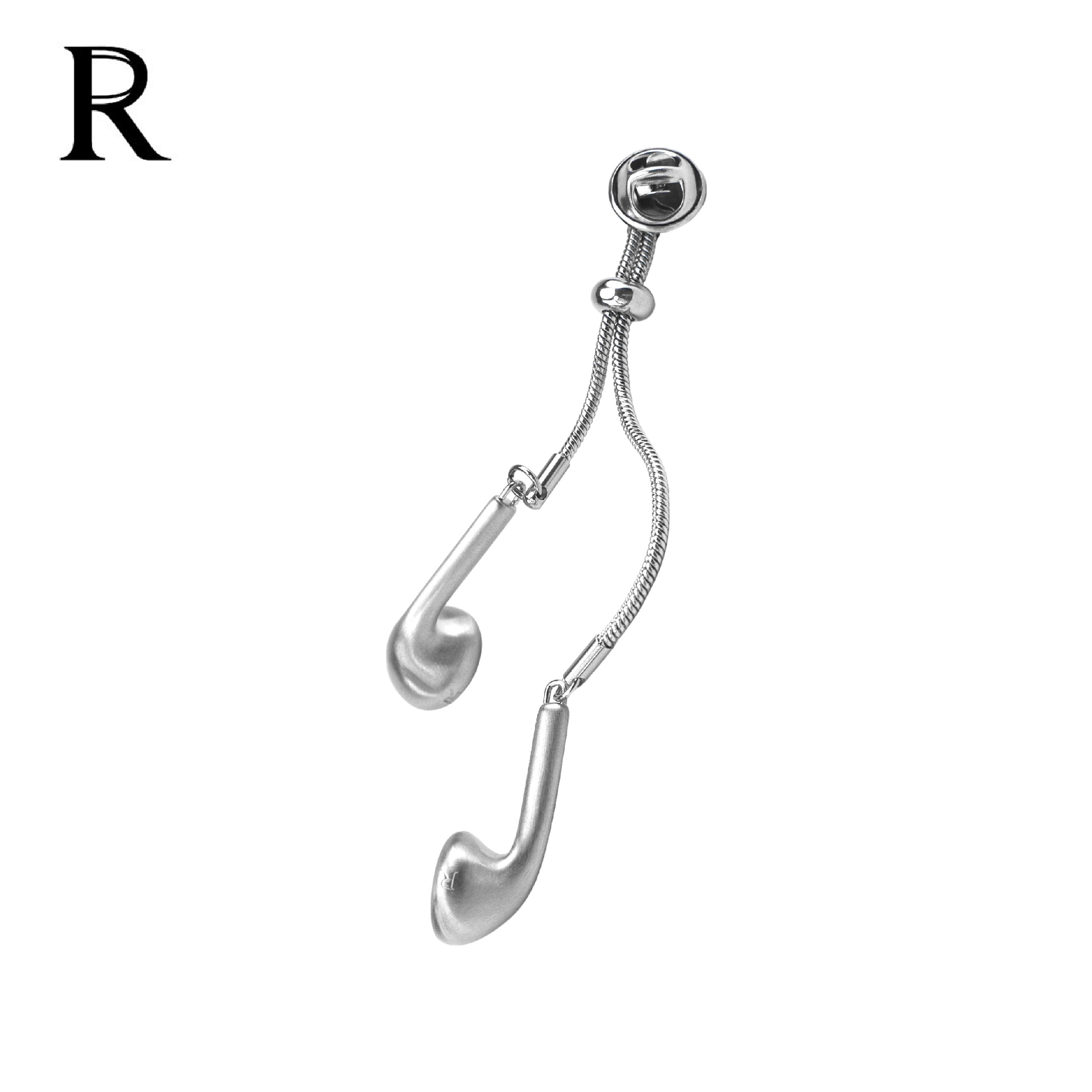 RECOVERY Gestalt Earphone Brooch 完形耳機胸針