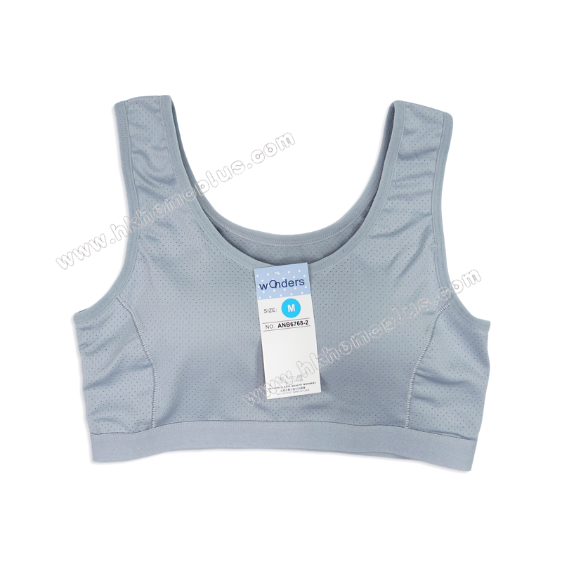 2件裝 溫代詩: 透氣網孔有墊胸衣