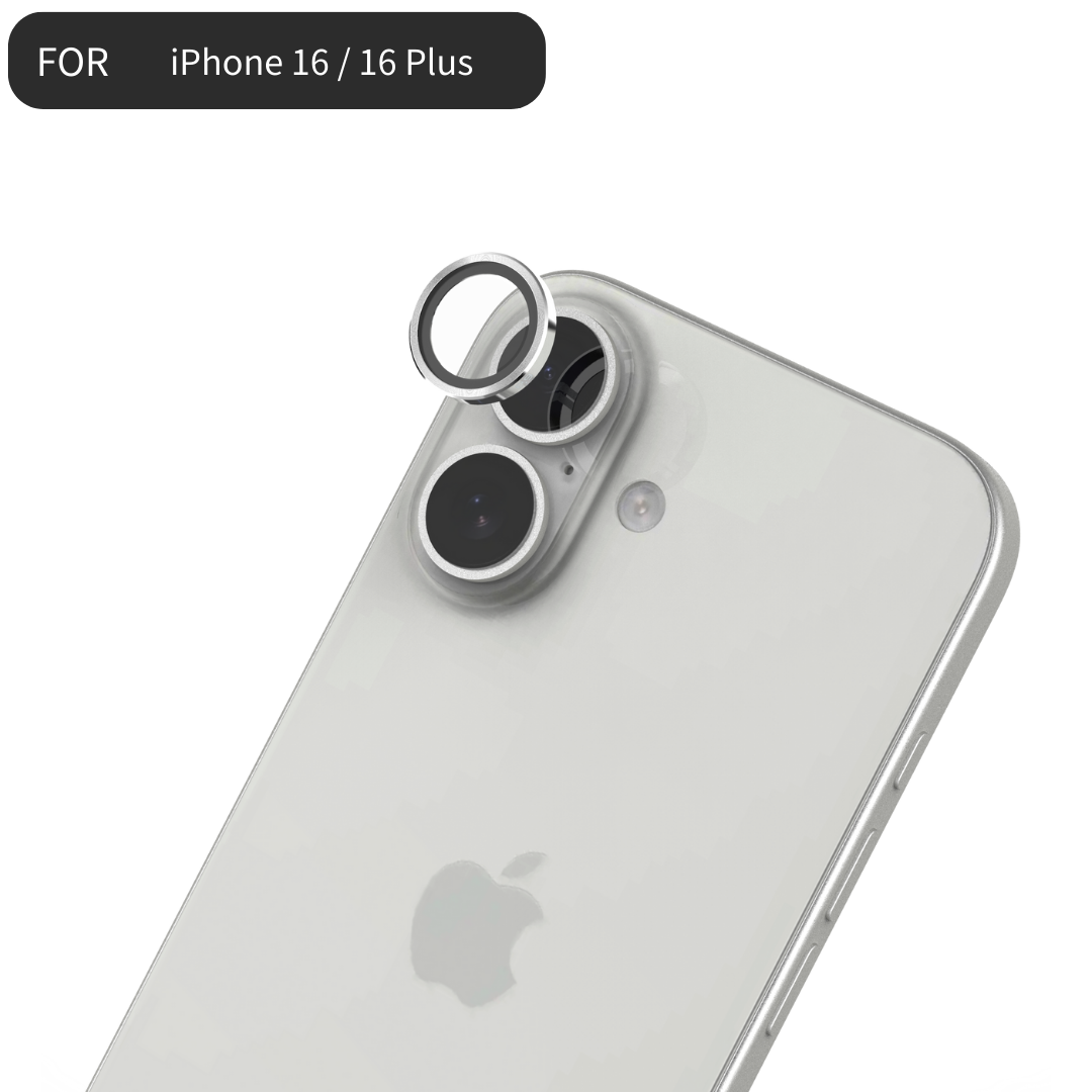 iPhone 16 / 16 Plus 藍寶石金屬框鏡頭保護貼