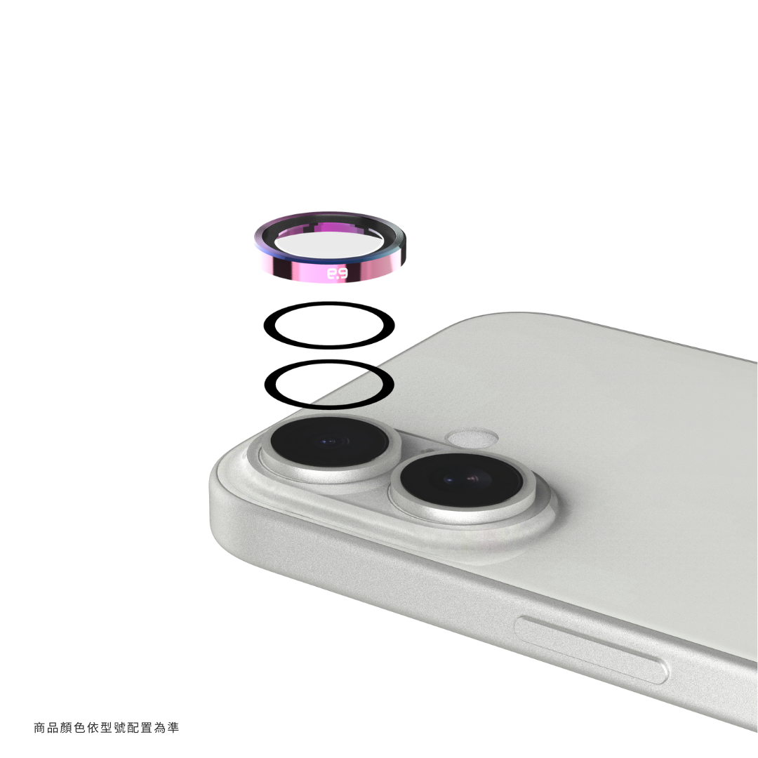iPhone 17 藍寶石金屬框鏡頭保護貼