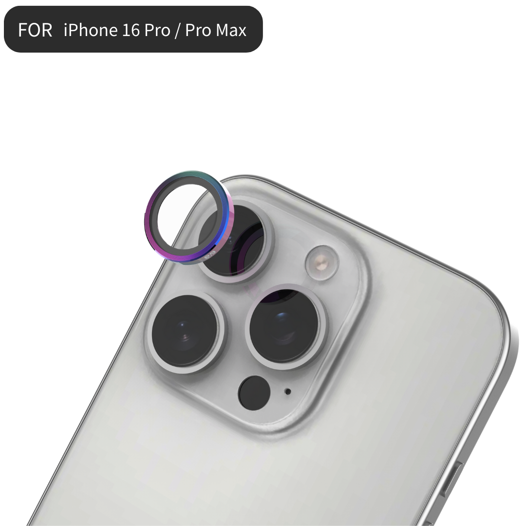iPhone 16 Pro / 16 Pro max 藍寶石金屬框鏡頭保護貼