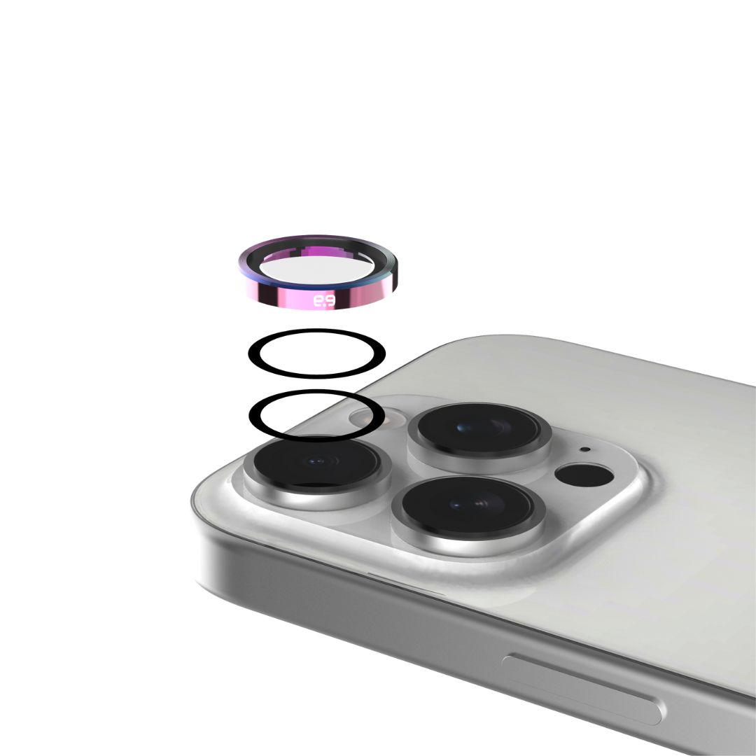 iPhone 16 Pro / 16 Pro max 藍寶石金屬框鏡頭保護貼