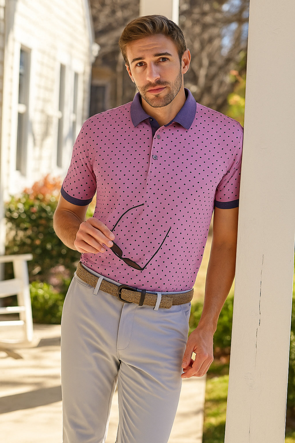 男【現貨】GREYSON icon polo manga Tour涼感機能能性POLO衫短袖/ （31620GS-M-16)