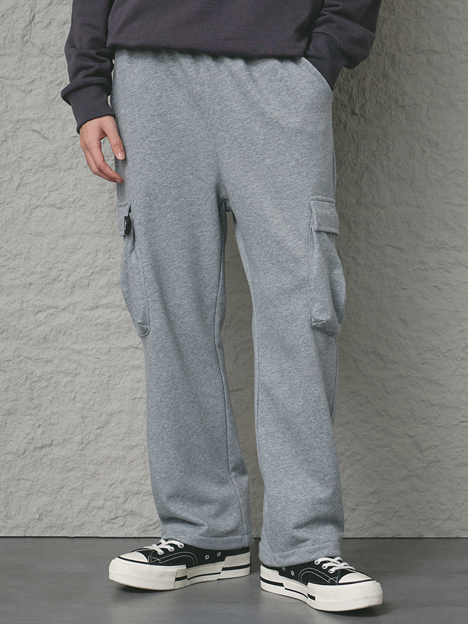 370g重磅2way口袋棉褲