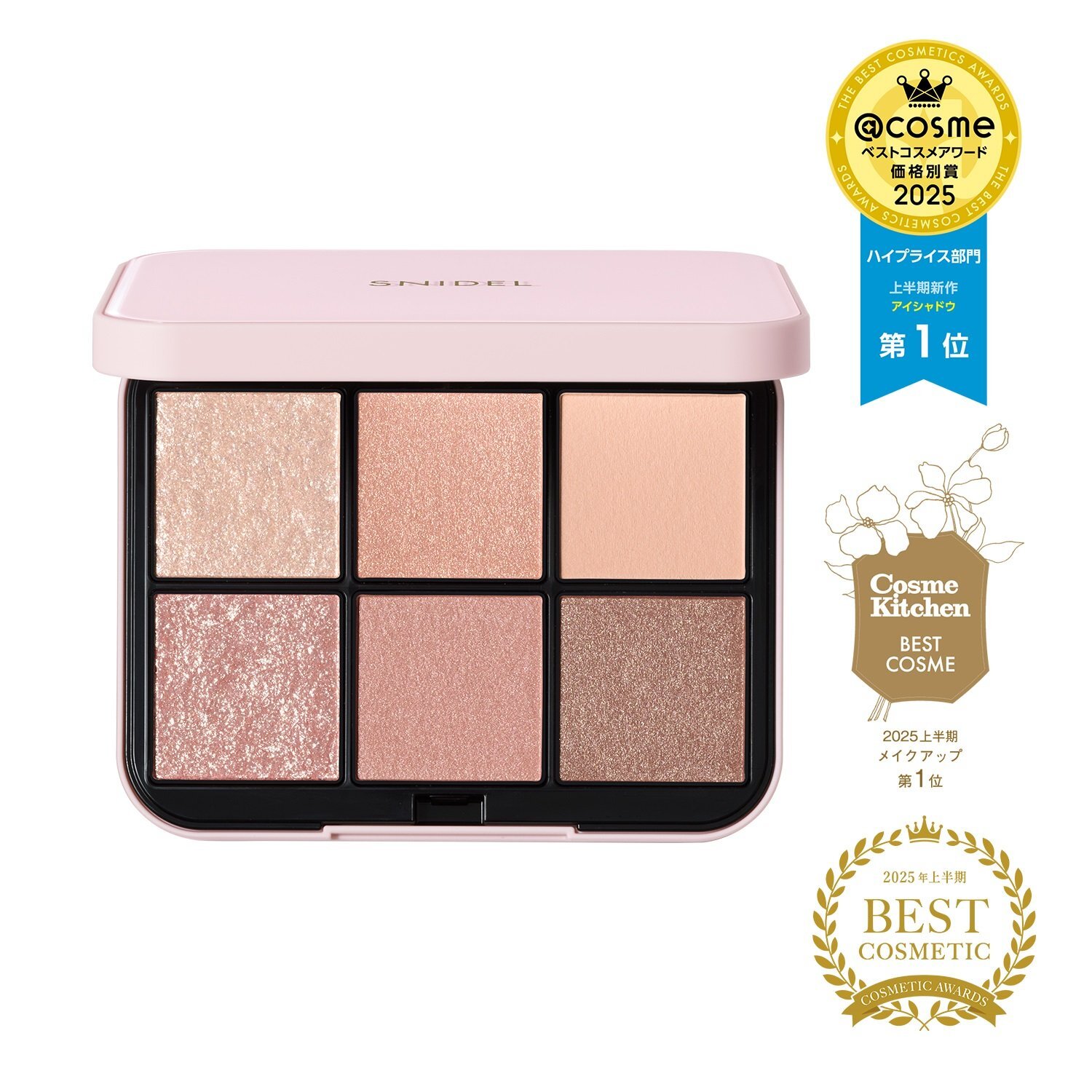 [連線優惠] SNIDEL BEAUTY 眼影盤 n［01～04］