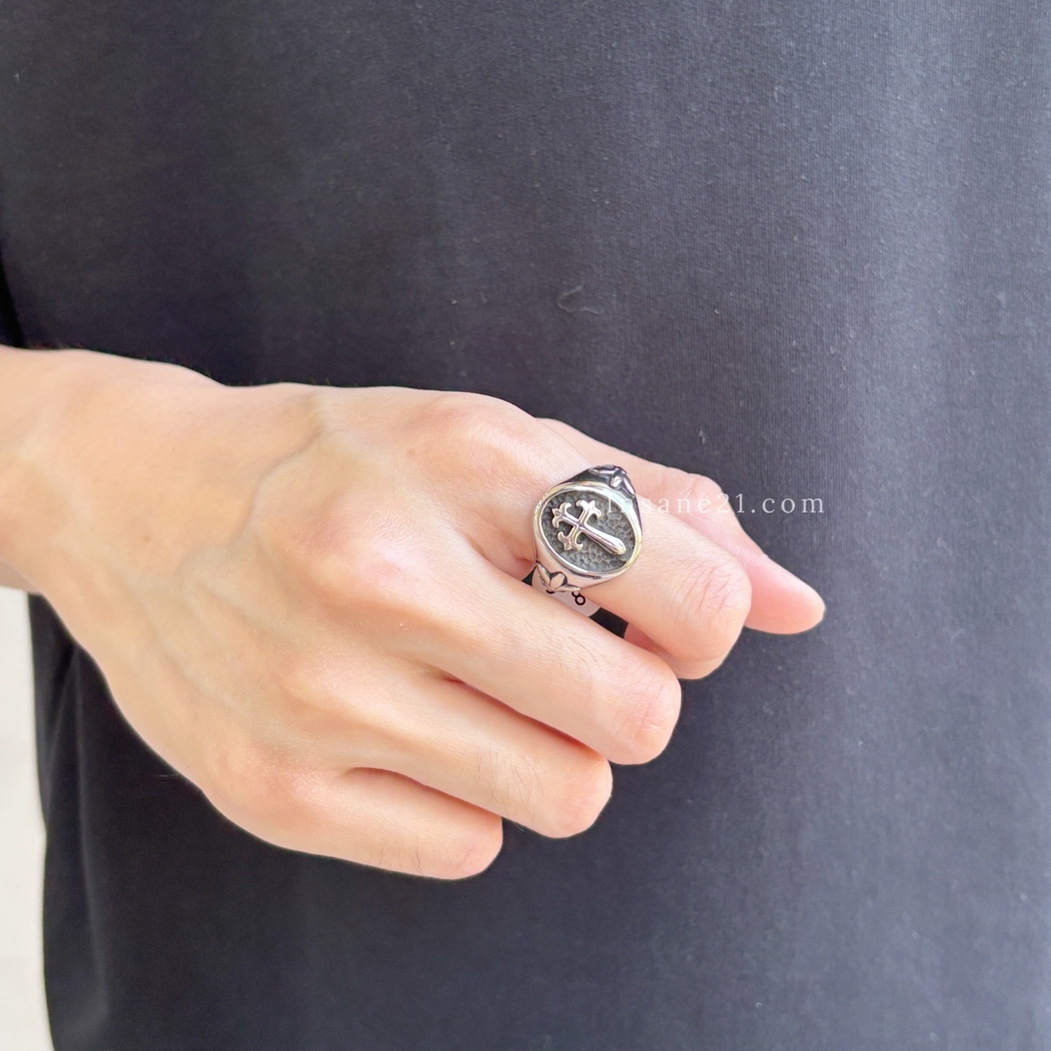 暗黑 十字架 戒指 Y2K 手飾 復古 男女通用