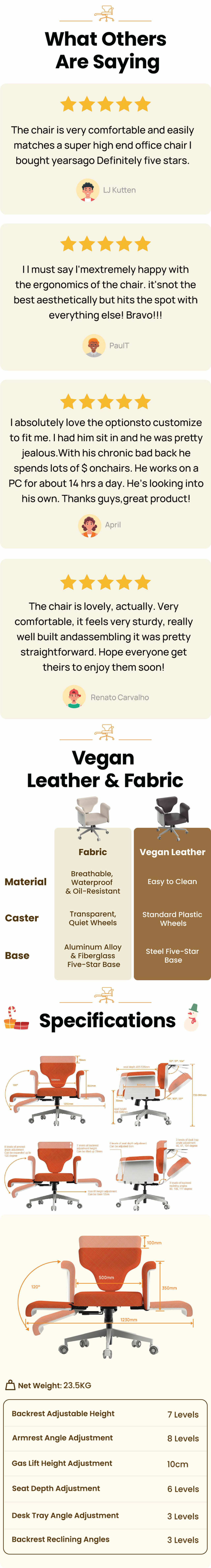 Home office chair supporting healthy sitting and active posture changes