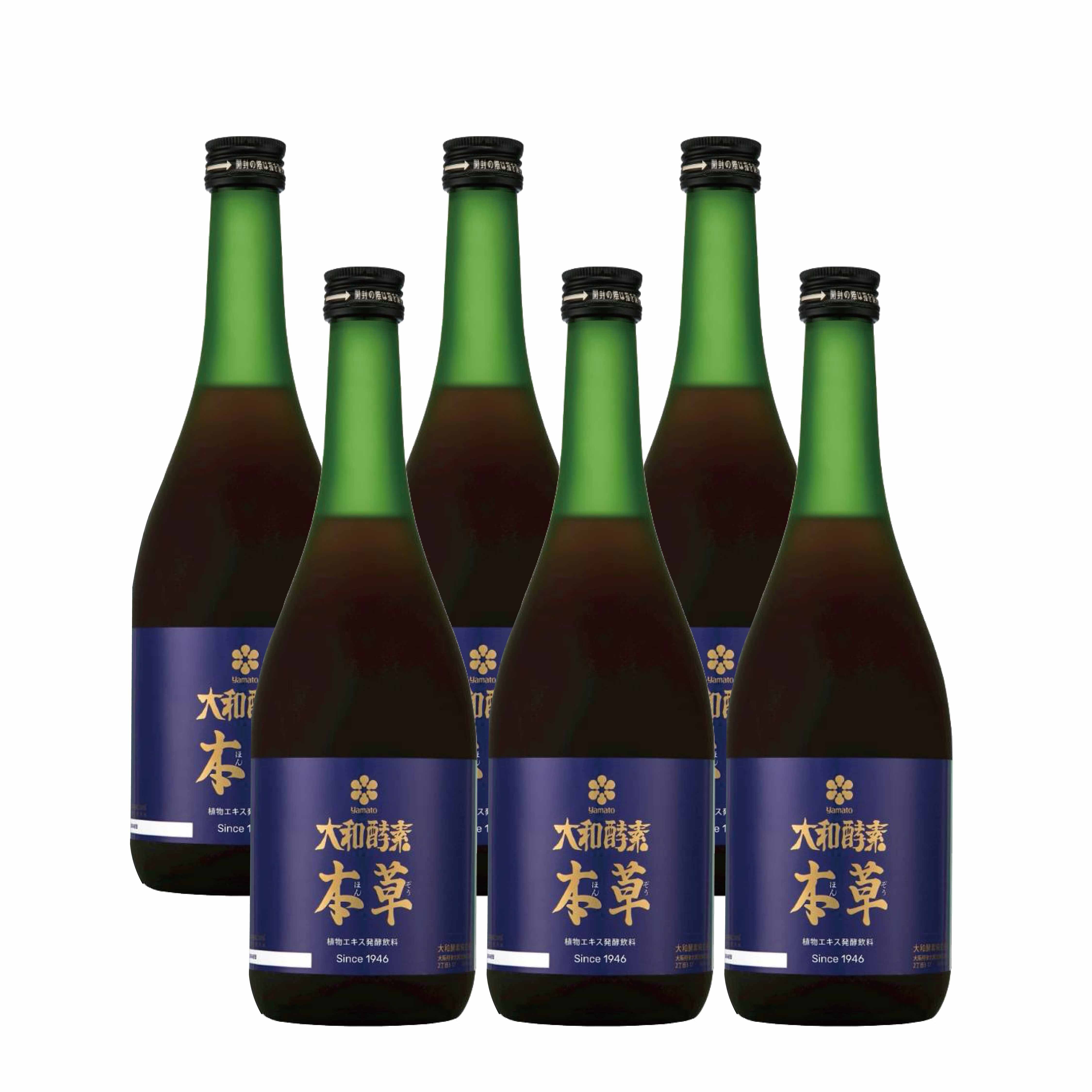 【買5送1】大和酵素 升級版大和本草植物發酵液720mlx6瓶組