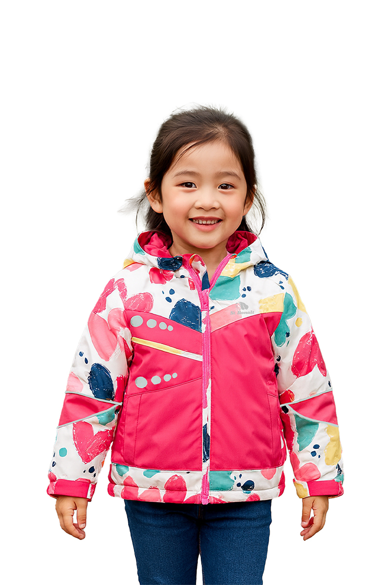 機能防風防水兩件式衝鋒衣│童款 8147