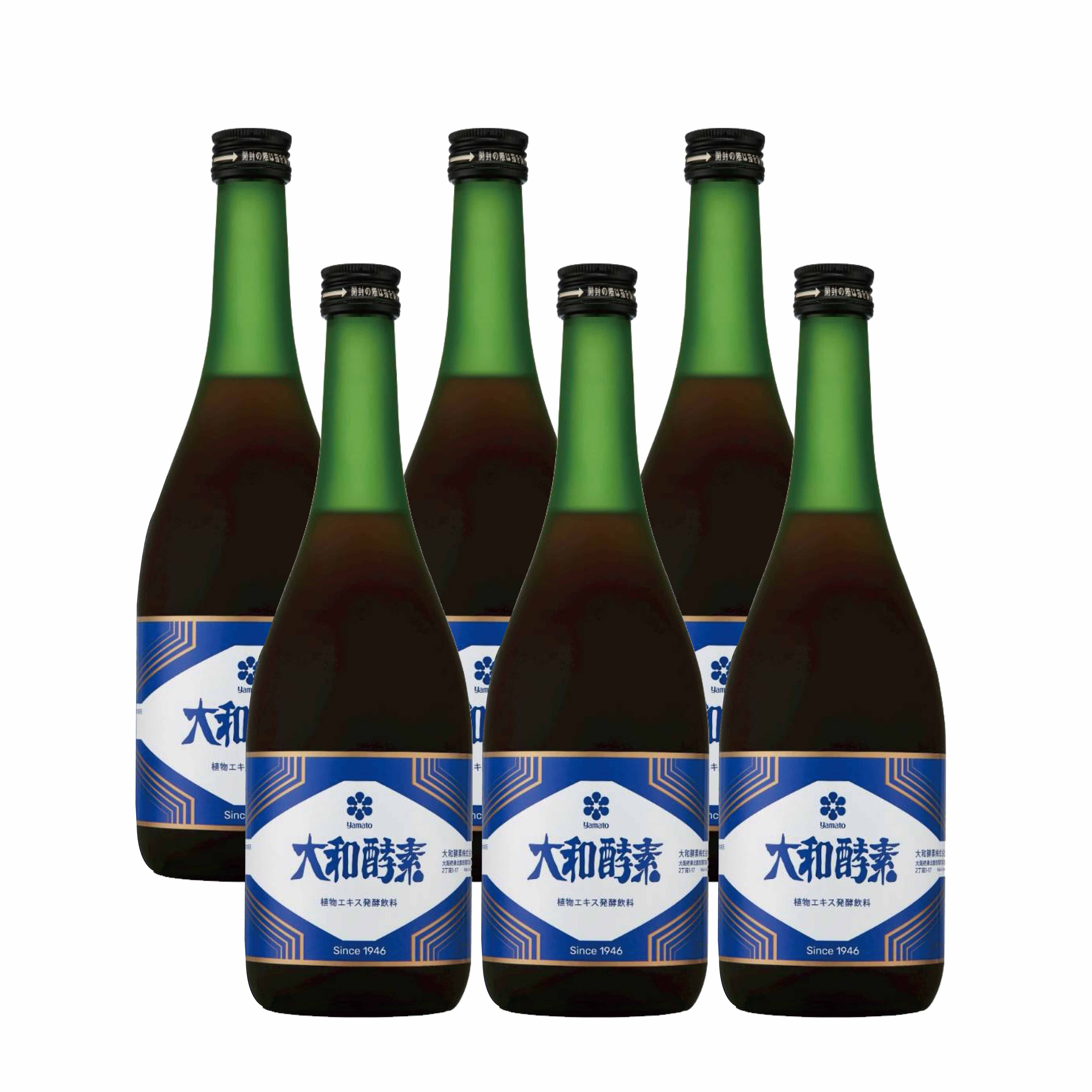 【買5送1】大和酵素 升級版大和原液植物發酵液720mlx6瓶組