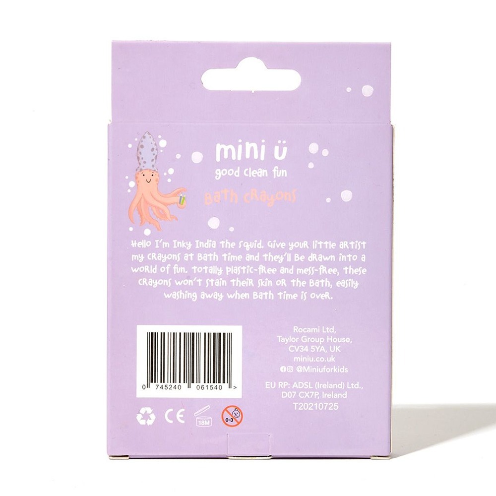 英國MINI U-隨手畫沐浴蠟筆(78g)