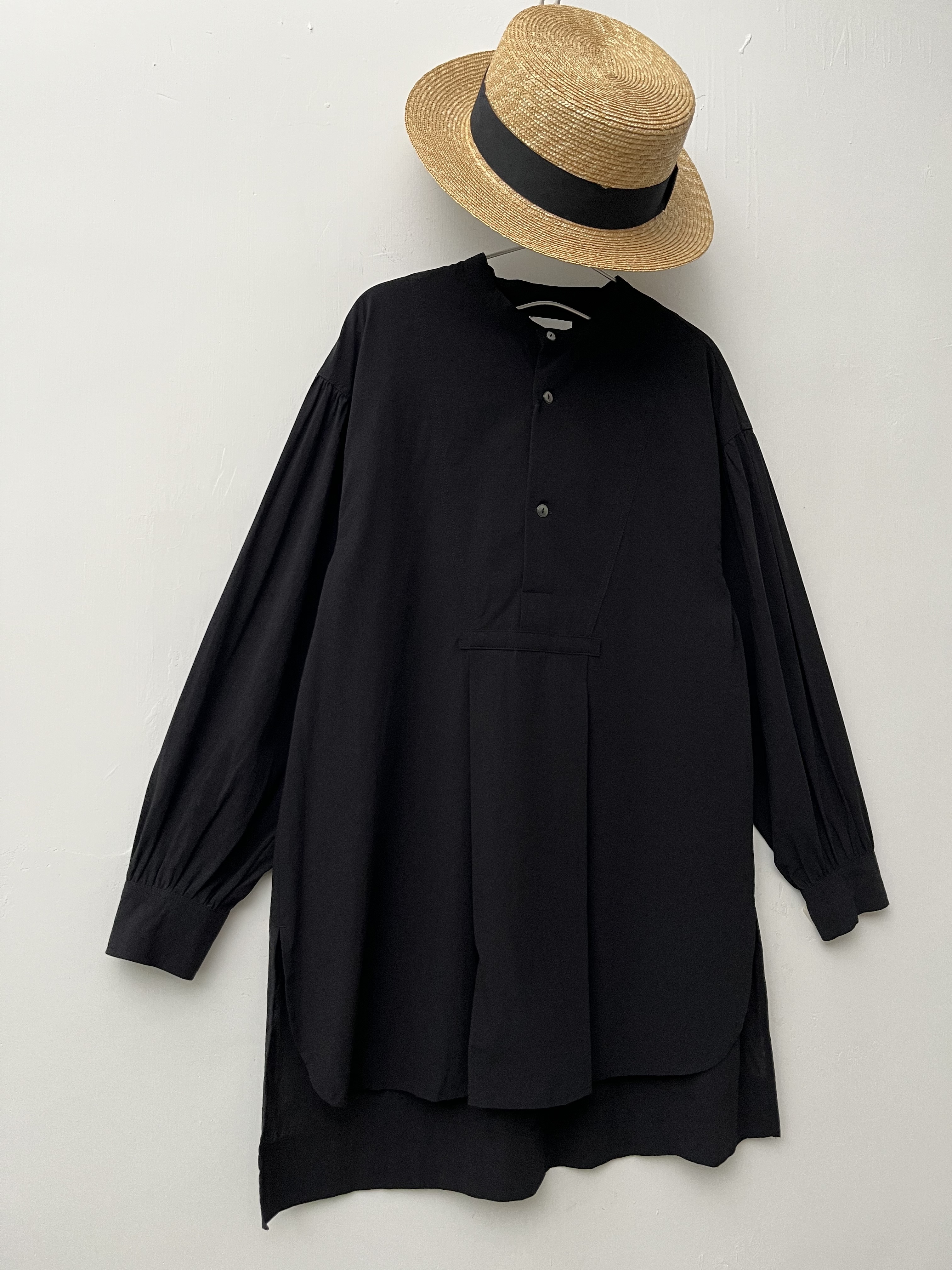 日本製iKi黑色小企領top