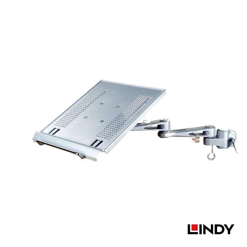 米特3C數位–LINDY 林帝 筆記型電腦/平板電腦人體工學長旋臂式支臂+C型夾鉗式支桿45CM 40699+40692