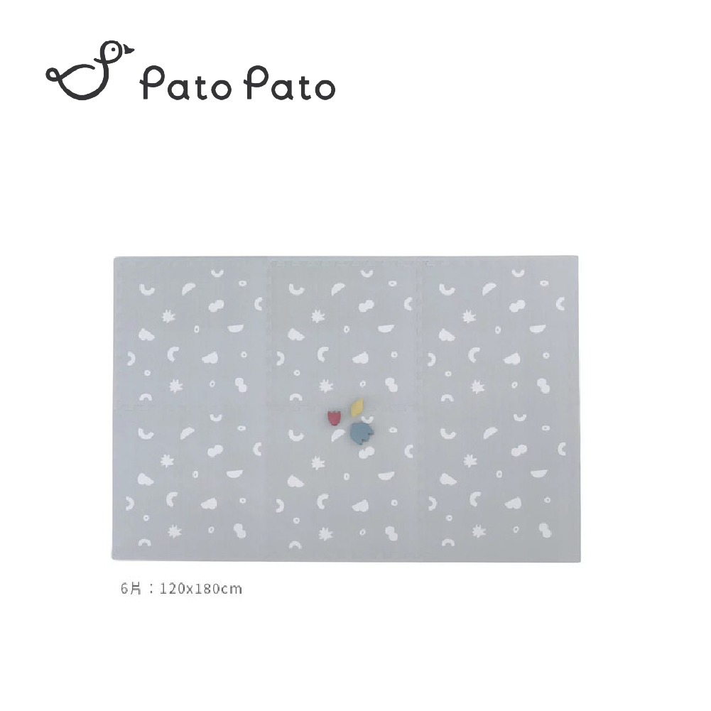 Pato Pato 自然系風格地墊小島系列抗菌款 (6片組 多款可選)