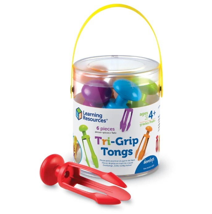 美國 Learning Resources Tri-Grip Tongs 前三指鉗 (散裝)