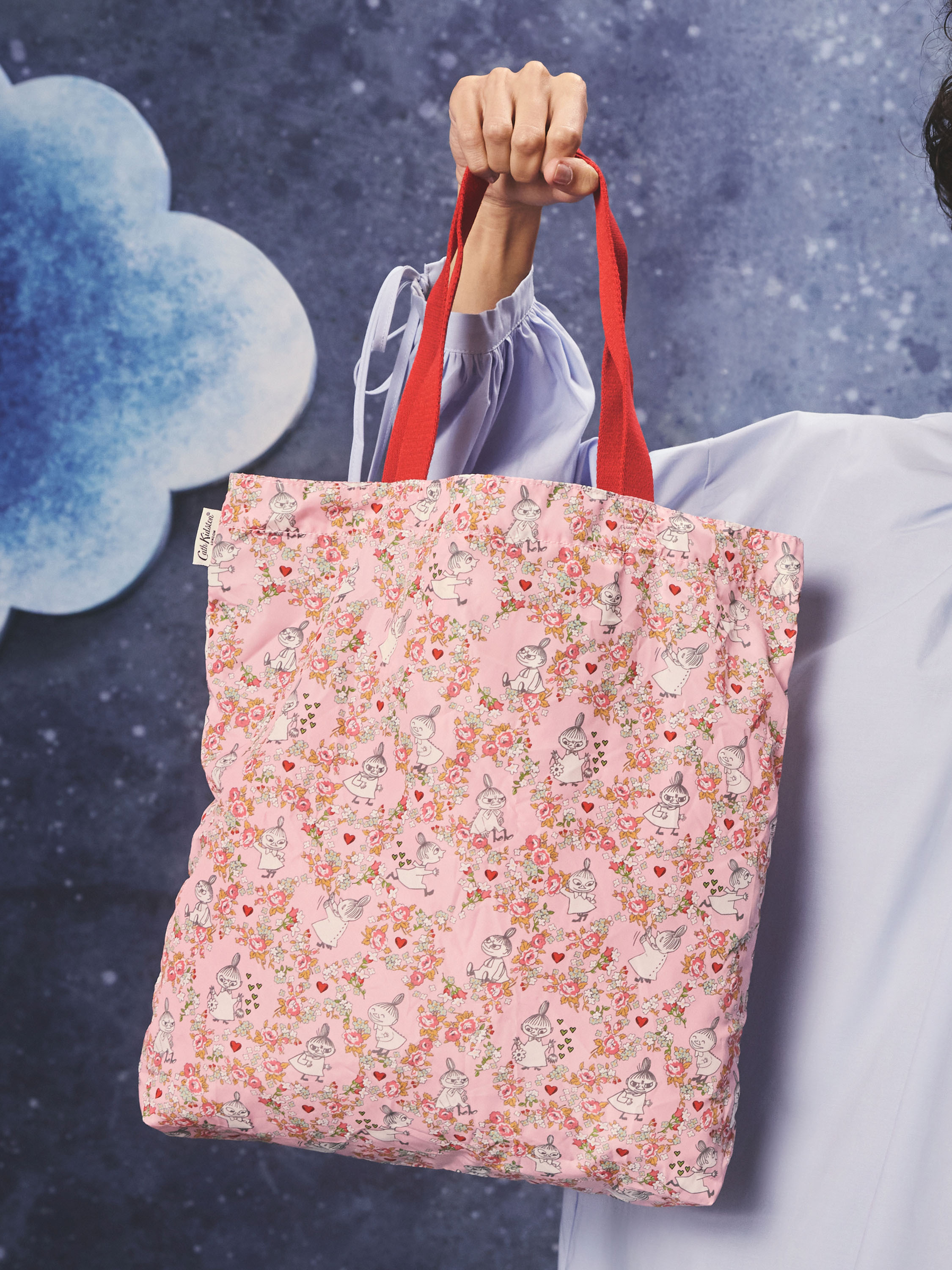 Little My Ditsy 釘釦式口袋折疊購物袋