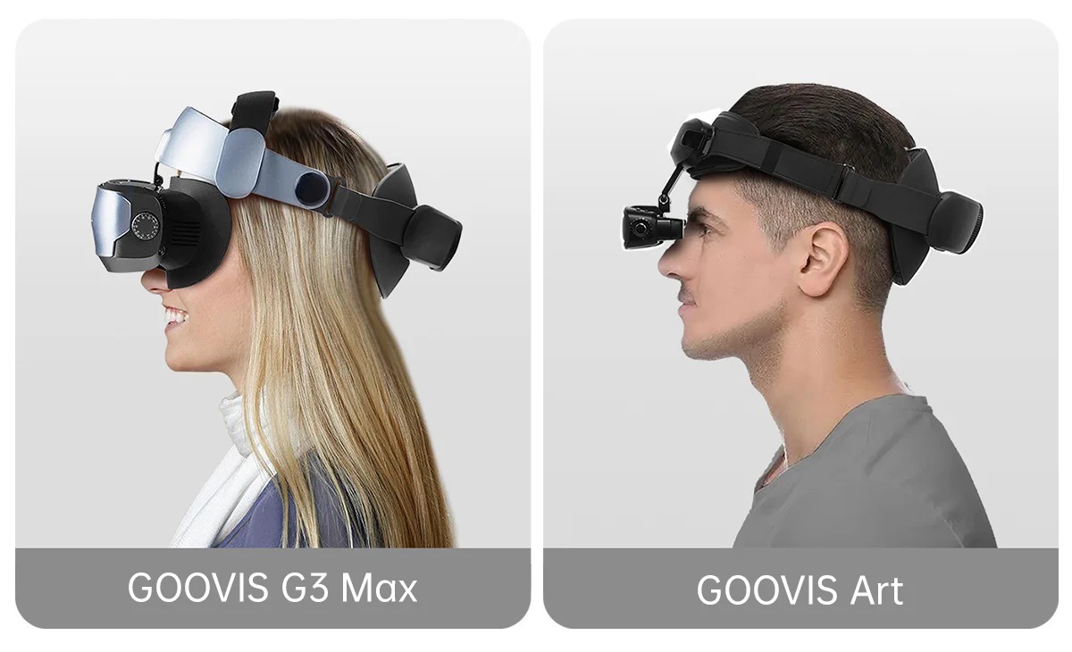 GOOVIS Zero-Pressure Headband Holder