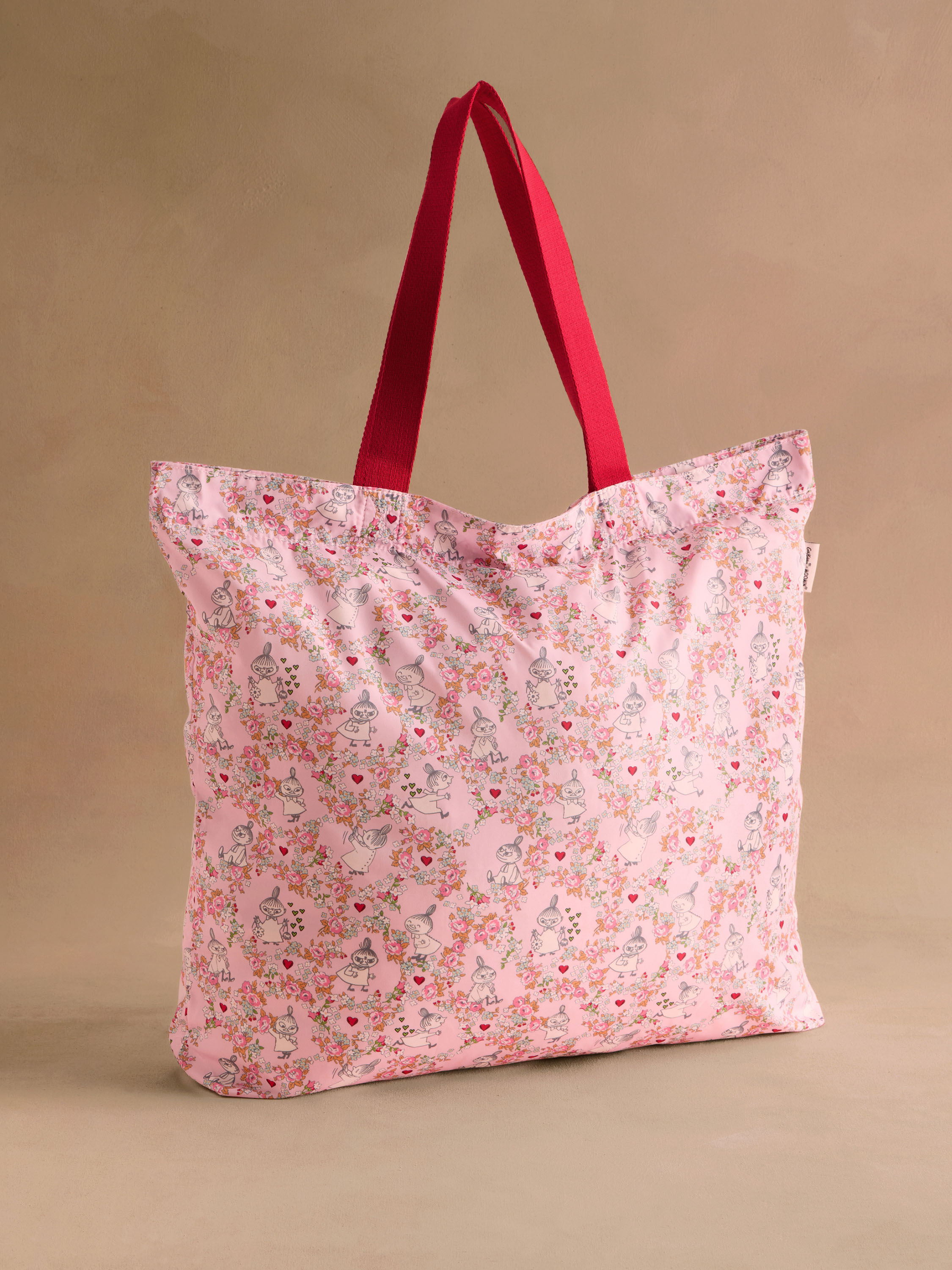 Little My Ditsy 大型可折疊拉鍊購物袋