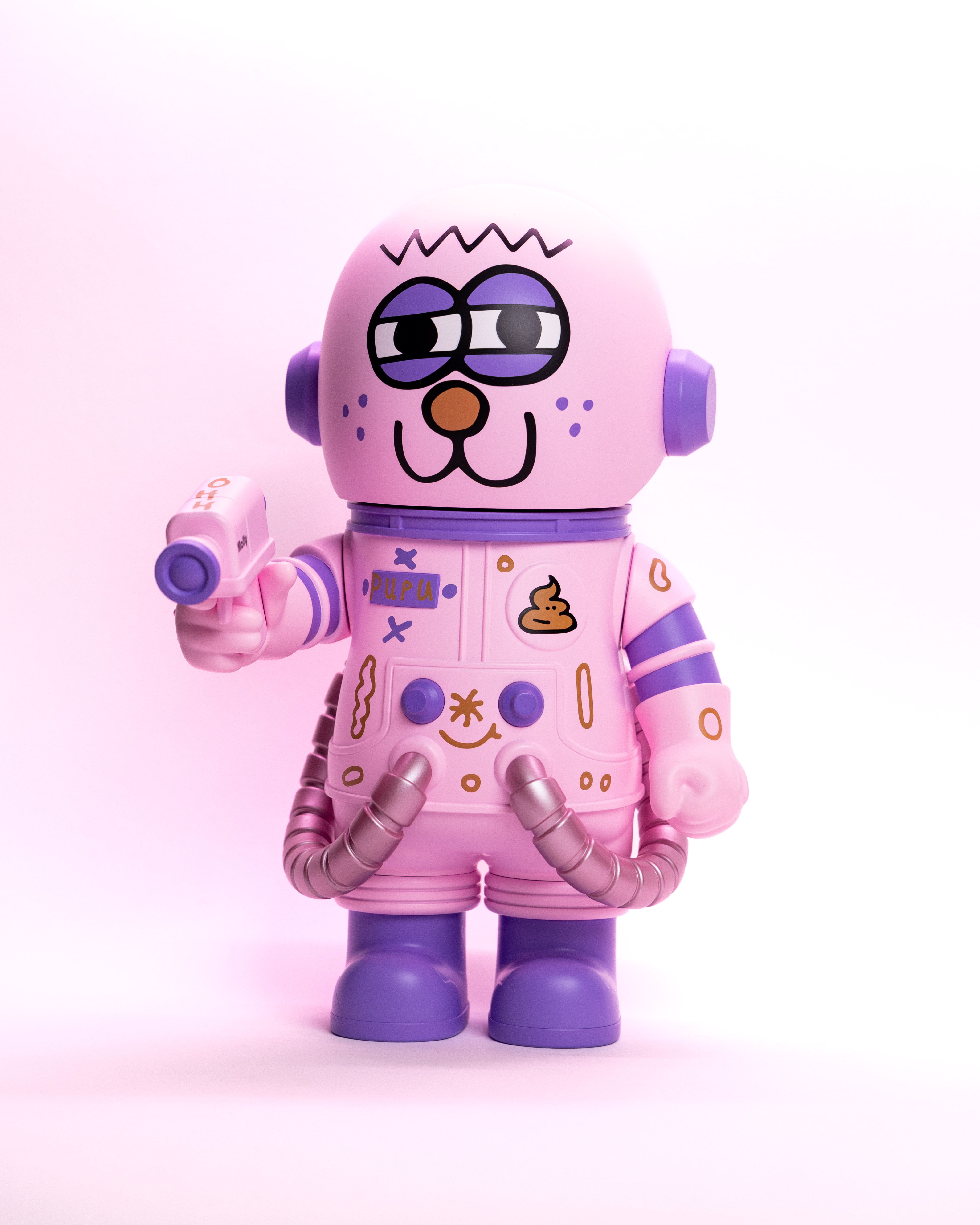 POP MART MEGA SPACE MOLLY JON BURGERMAN SPACE CADETS SERIES 泡泡瑪特 太空莫莉 喬恩・伯格曼 粉色