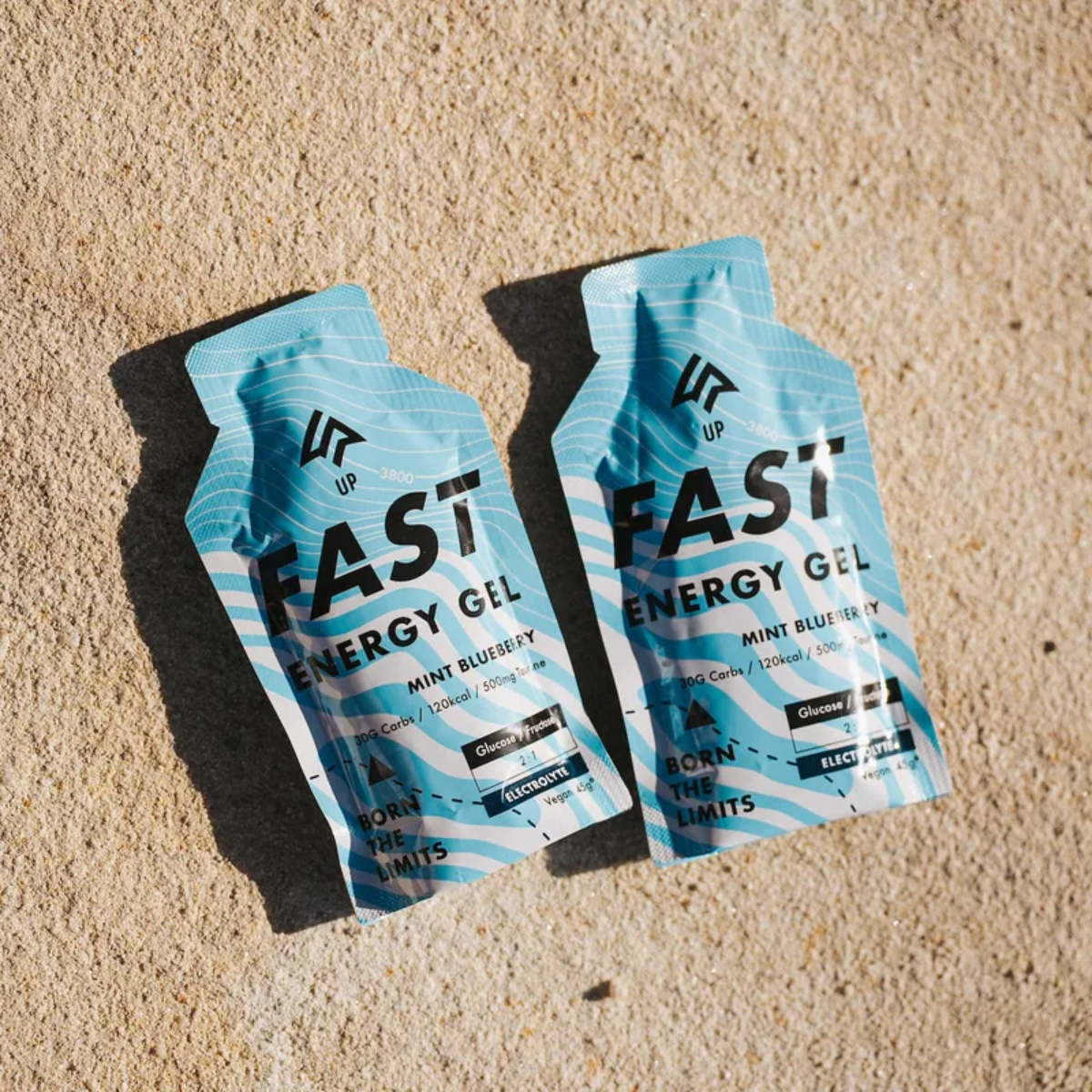 新口味【UP Sport】FAST 能量果膠 沁涼藍莓 / 3、10入組（含抽獎序號）