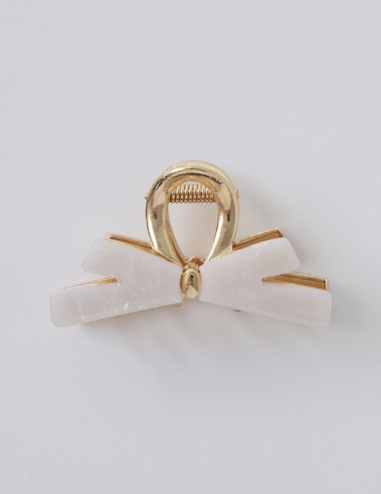 人魚光蝴蝶結款髮夾