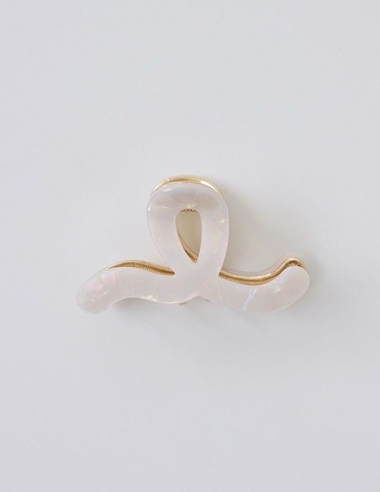 人魚光曲線款髮夾