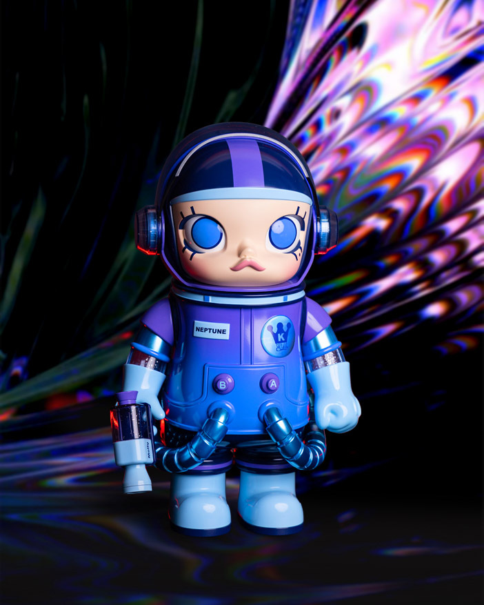 POP MART MEGA SPACE MOLLY PLANET SERIES "NEPTUNE" 400% 泡泡瑪特 太空莫莉 星球系列盲盒 海王星