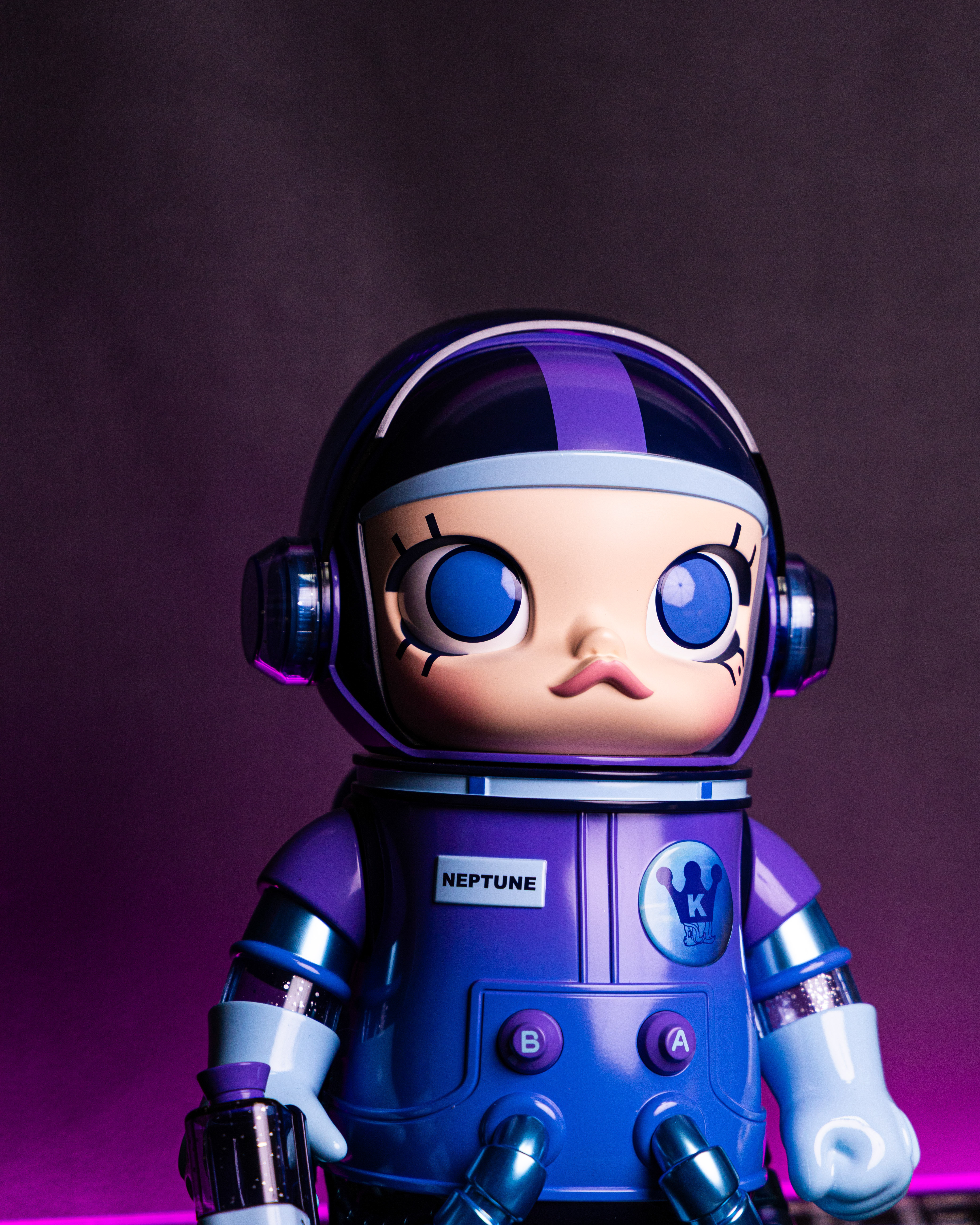 POP MART MEGA SPACE MOLLY PLANET SERIES "NEPTUNE" 400% 泡泡瑪特 太空莫莉 星球系列盲盒 海王星