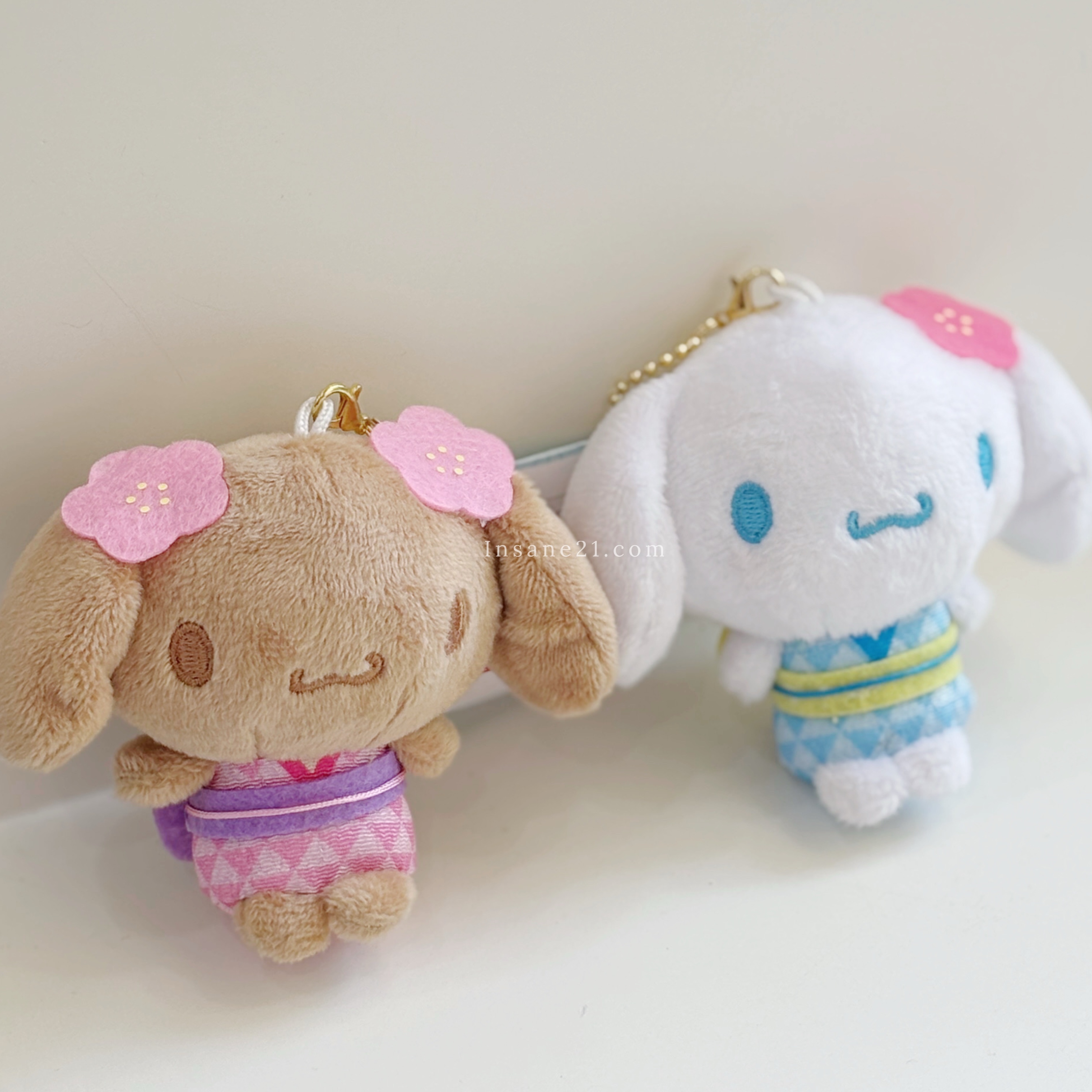 SANRIO 三麗鷗 日本 貼臉 和服 大耳狗 曬黑 磁吸吊飾