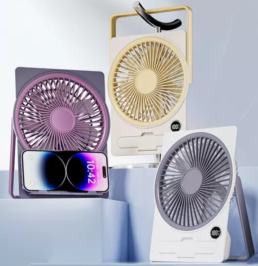 超薄款攜帶式卡片桌面扇