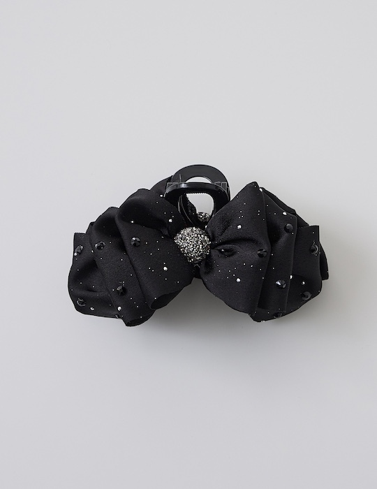 閃耀層次單鑽髮夾